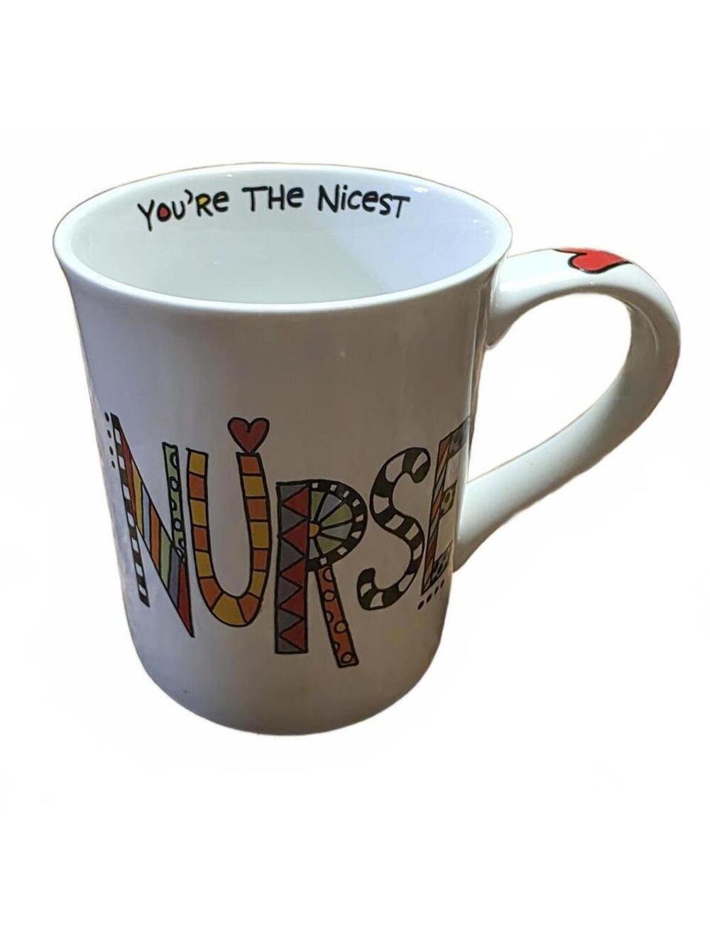 Our Name Is Mud Nurse Mug Cup Patients Thank You Gift Nicest